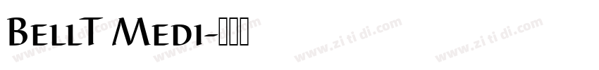 BellT Medi字体转换